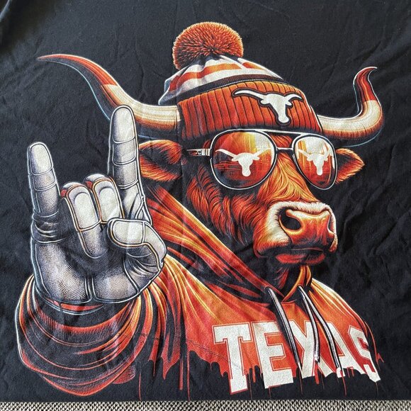 Other - Men's Black 2XLT Texas Longhorn T-Shirt